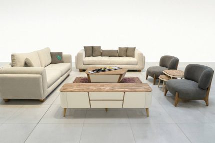 مبلمان کلاسیک راحتی مدل مونیکا